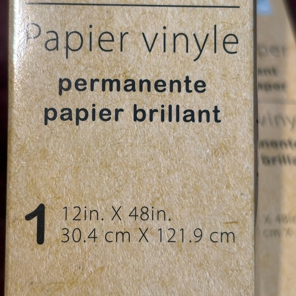 Crafters square Pink Glitter Vinyl Paper - Picture 3 of 4